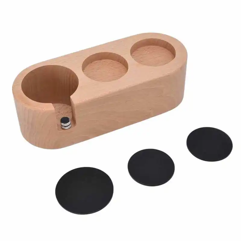 

Coffee Filter Tamper Holder Coffee Tamper Mat Stand 58mm for Baristas