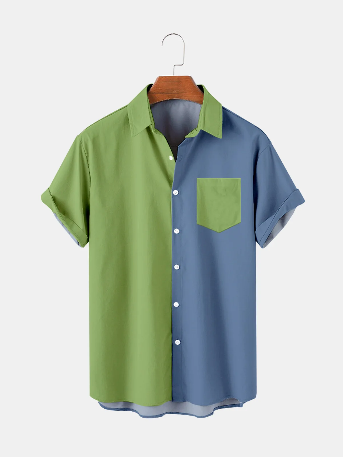 

Мужская рубашка Y2k с полосатым 3D-принтом, короткая футболка, уличная гавайская рубашка в стиле ретро, Харадзюку, 1