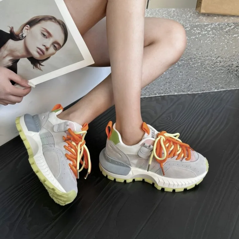 Новинка Лето-Осень 2024 дышащие и удобные туфли для папы разноцветные