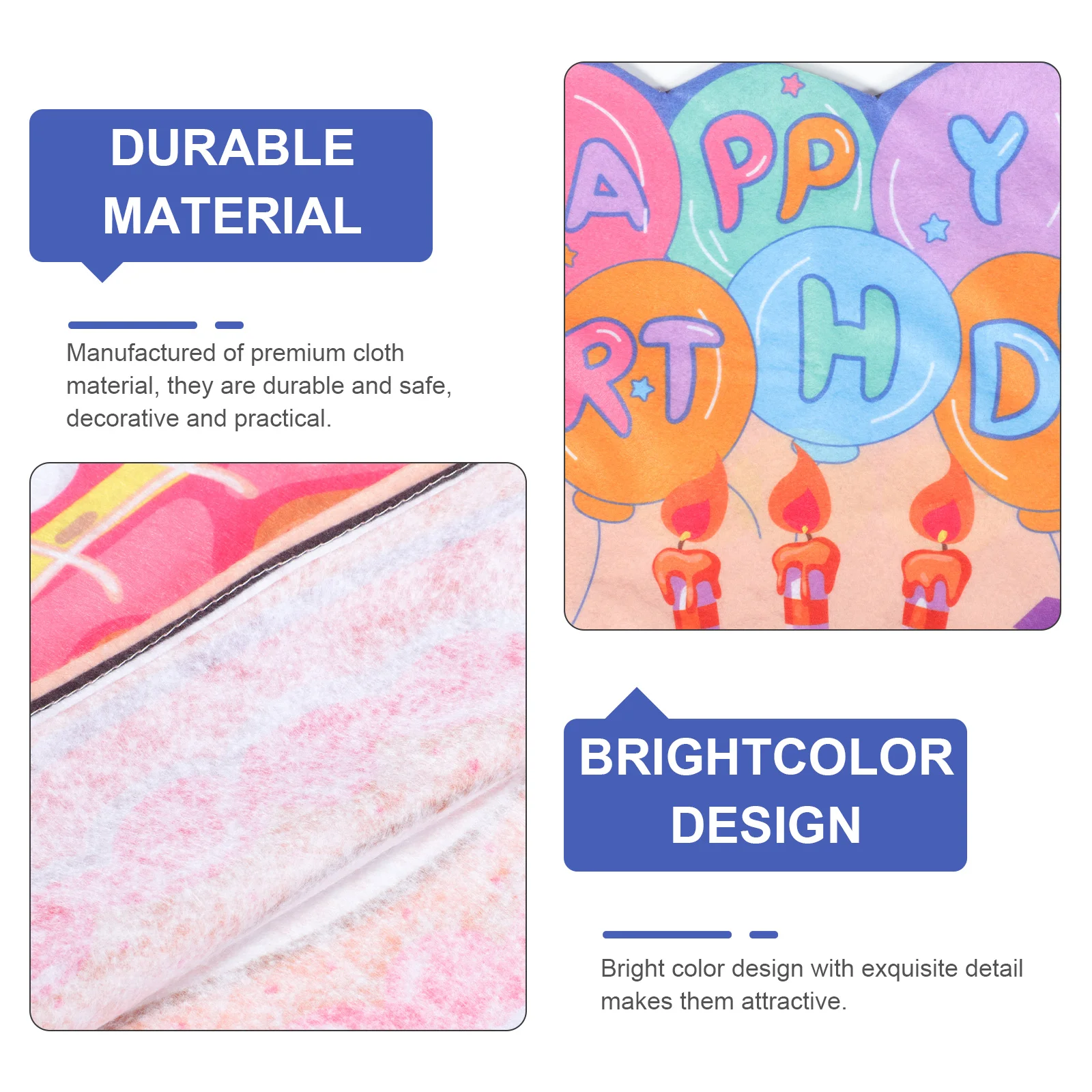 Чехол на стул день рождения реквизит для вечеринки счастливый школы тканевое