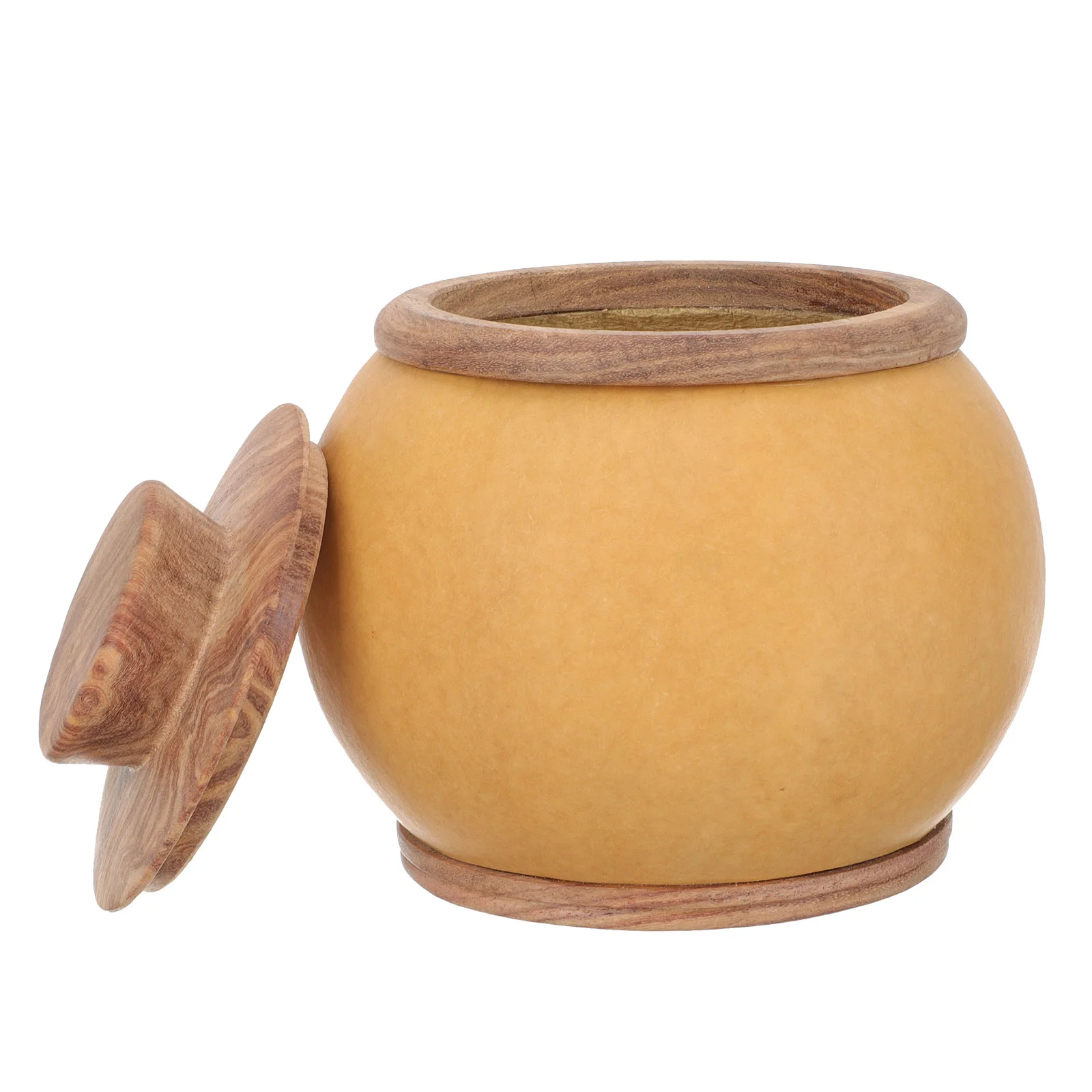 

Gourd Tea Sealed Jar Desktop Small Tea Jar Multi-function Airtight Tea Jar
