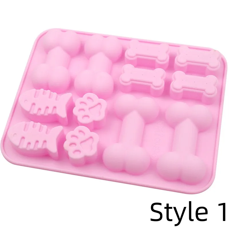 

Премиум силиконовые формы для выпечки cat paw & dog bone