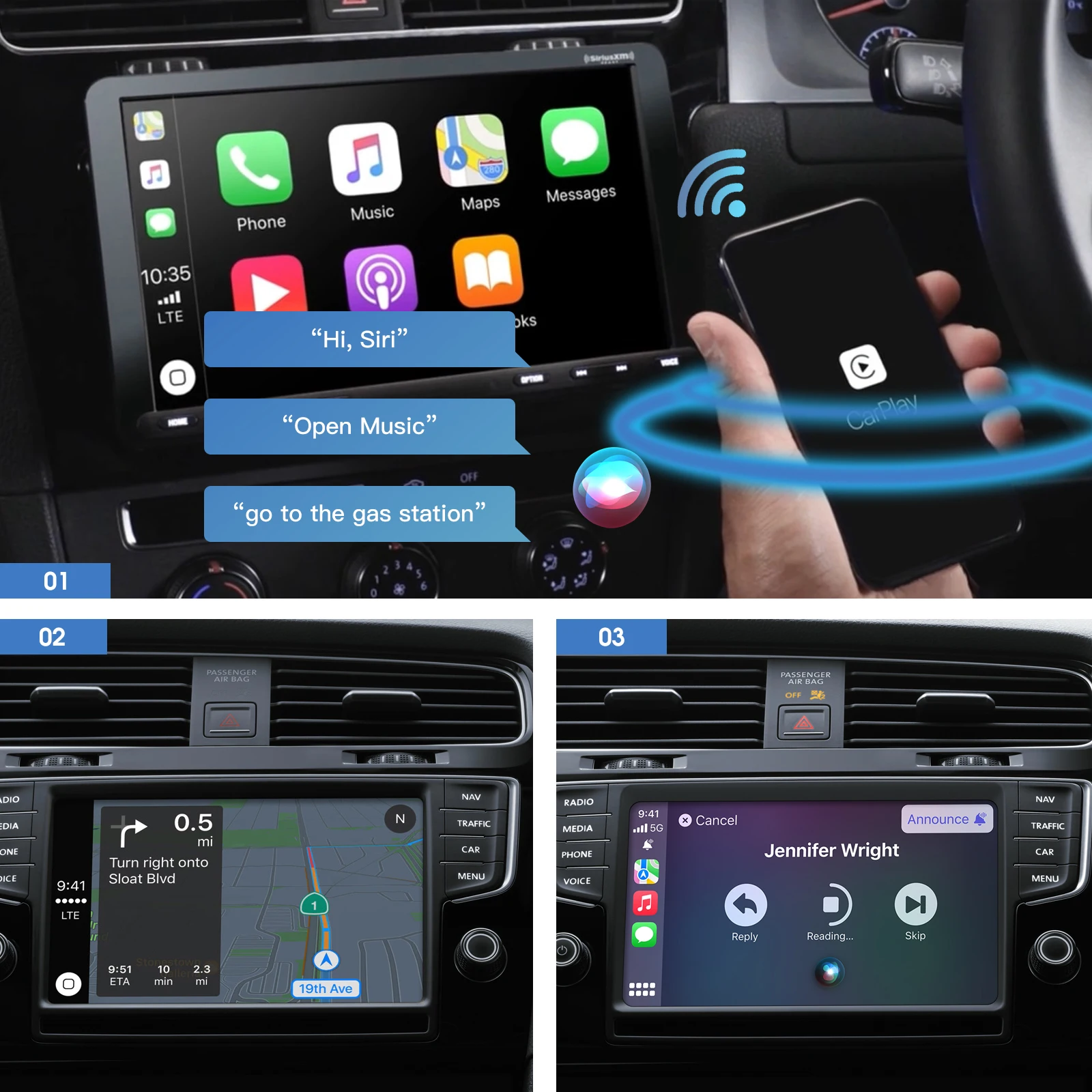 Купить Беспроводной ключ CarPlay проводной Apple Carplay для беспроводной Carplay для Mazda Audi Suzuki Volvo Toyota Ford Jeep Benz Автомобильные аксессуары