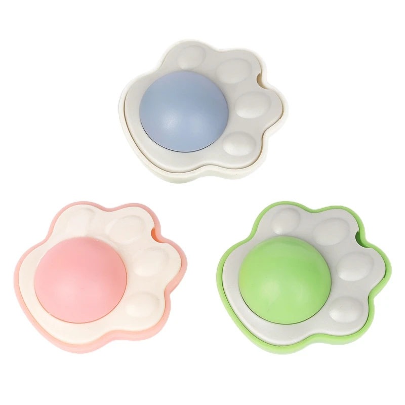 

Catnip Toy for CAT Edible Silvervine Balls Healthy Rotatable Licking Treats