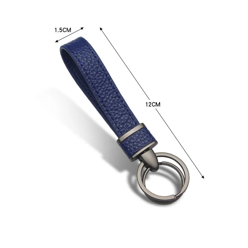 Винтажный кожаный ремешок брелок двойное кольцо ранцеобразное сделай сам шнурок