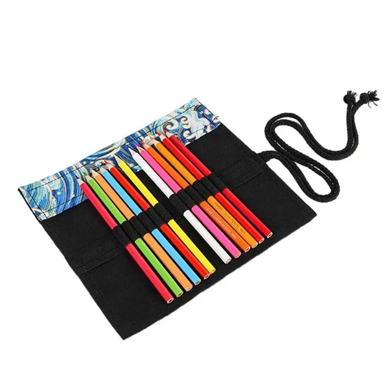

Pencil Case Roll For Girls Boys Back To School Pencilcase Large Cartridge Pen Bag Stationery Pencil Organizer