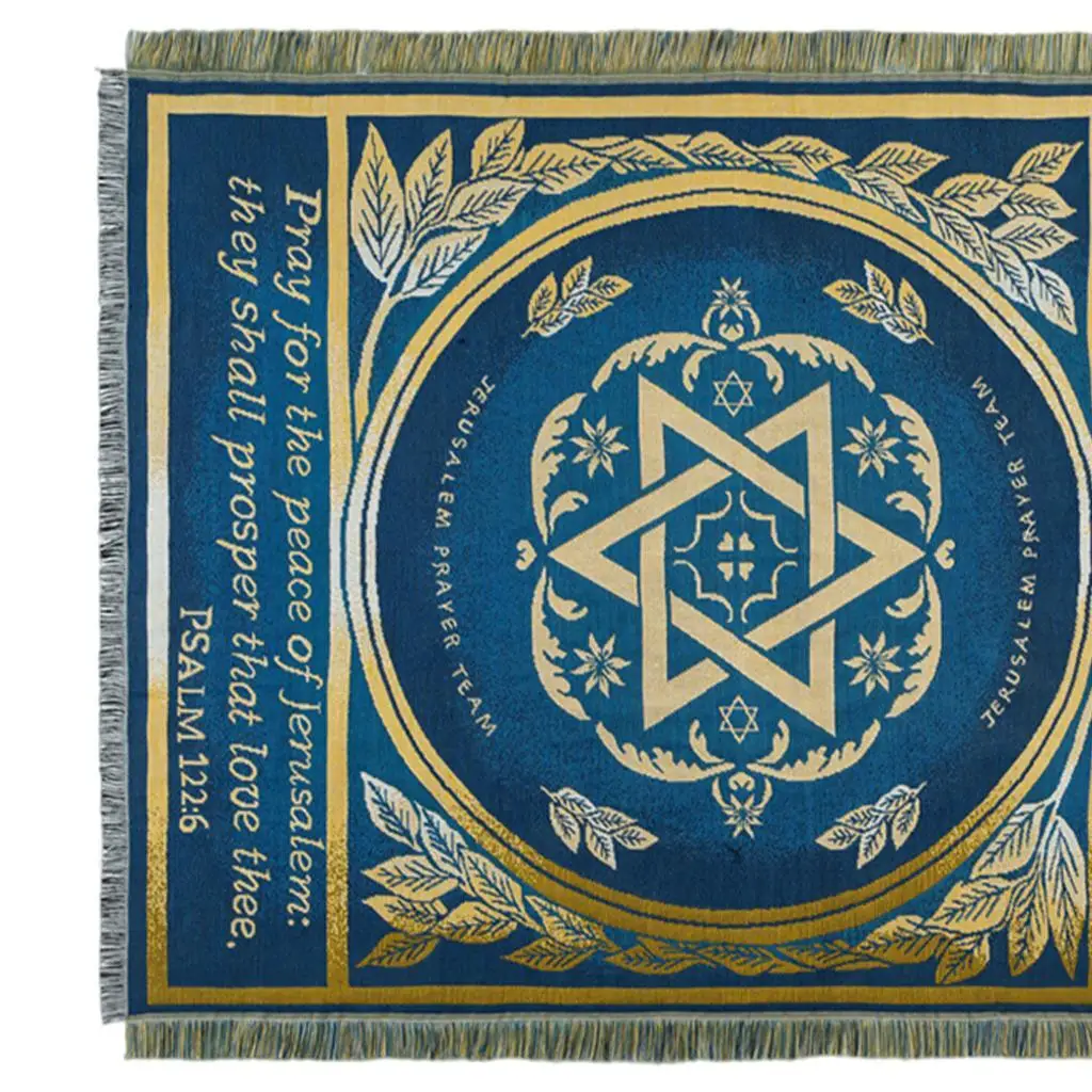 

Prayer Rug Woven with Tassels Carpet for Living Room Eid Gift A