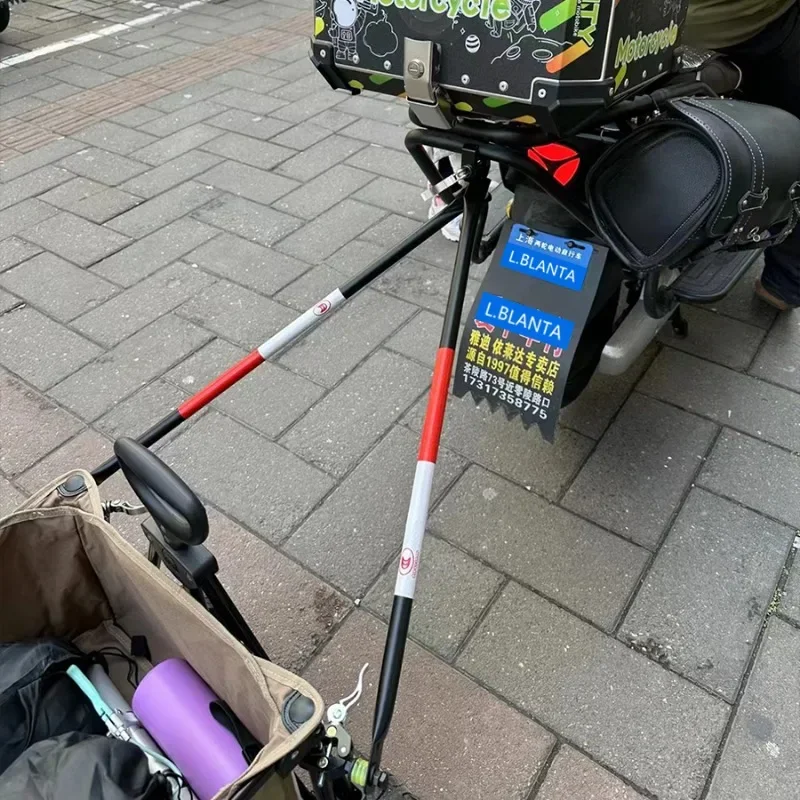 Велосипед электрический для транспорта кемпинга буксировка на надутом воздухе