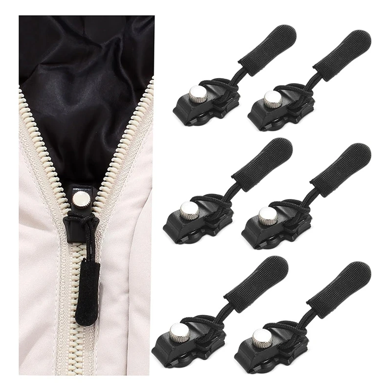 Universal Zipper Repair Kit Slider - Instant Puller Replacement For Jackets Luggage Bags Backpacks