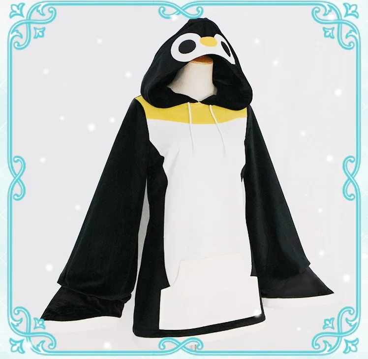Костюм с капюшоном из аниме Re: жизнь в другом мире от нуля Рем Рам Пингвин