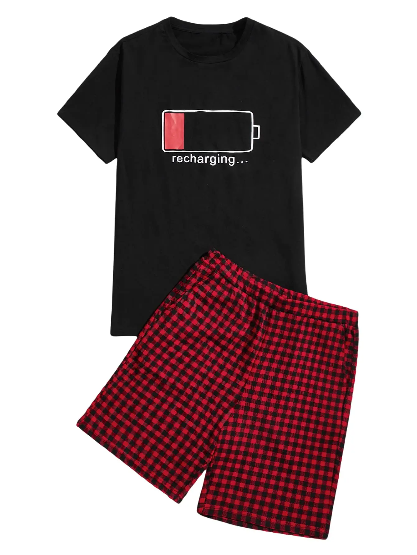 Luxury Men's Summer Sportswear T-shirt Shorts 2-piece Retro Set Fashion Clothing Set Street Wear Bear Pattern 3D Printing Style