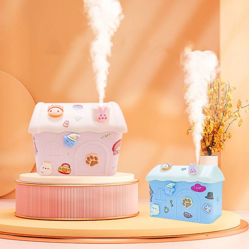 

600ML Portable USB Silent Air Humidifier Mini Essential Oil Diffuser Home Appliance Air Purifier Ultrasonic Mist Maker Atomizer