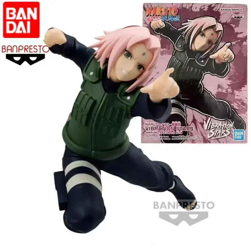 В наличии оригинальная фигурка BANDAI BANPRESTO НАРУТО ВИБРАЦИОННЫЕ Звезды Shippuden Haruno Sakura