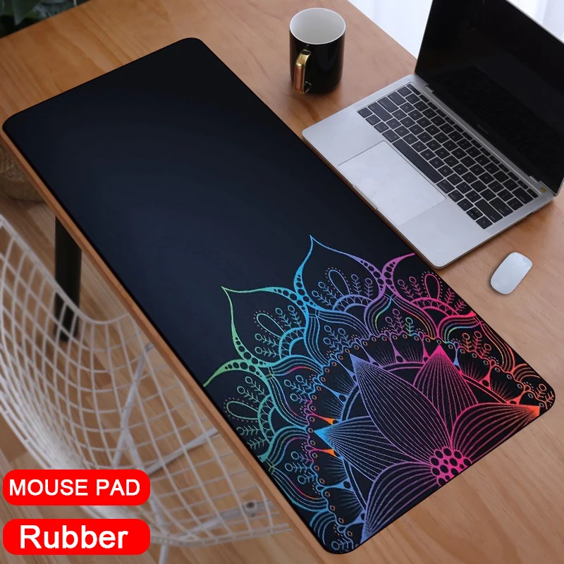 gaming mouse pad mandala large mause mat for pc computer big mousepad xxl carpet surface gamer pad laptop keyboard desk mat 2021 free global shipping