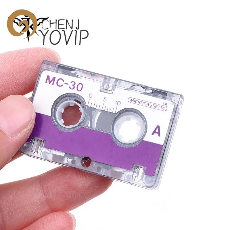 

50*30mm Standard Empty Tape Blank Tape Player Cassette With 30 Minutes Magnetic Audio Tape Recording For Speech Music Recording