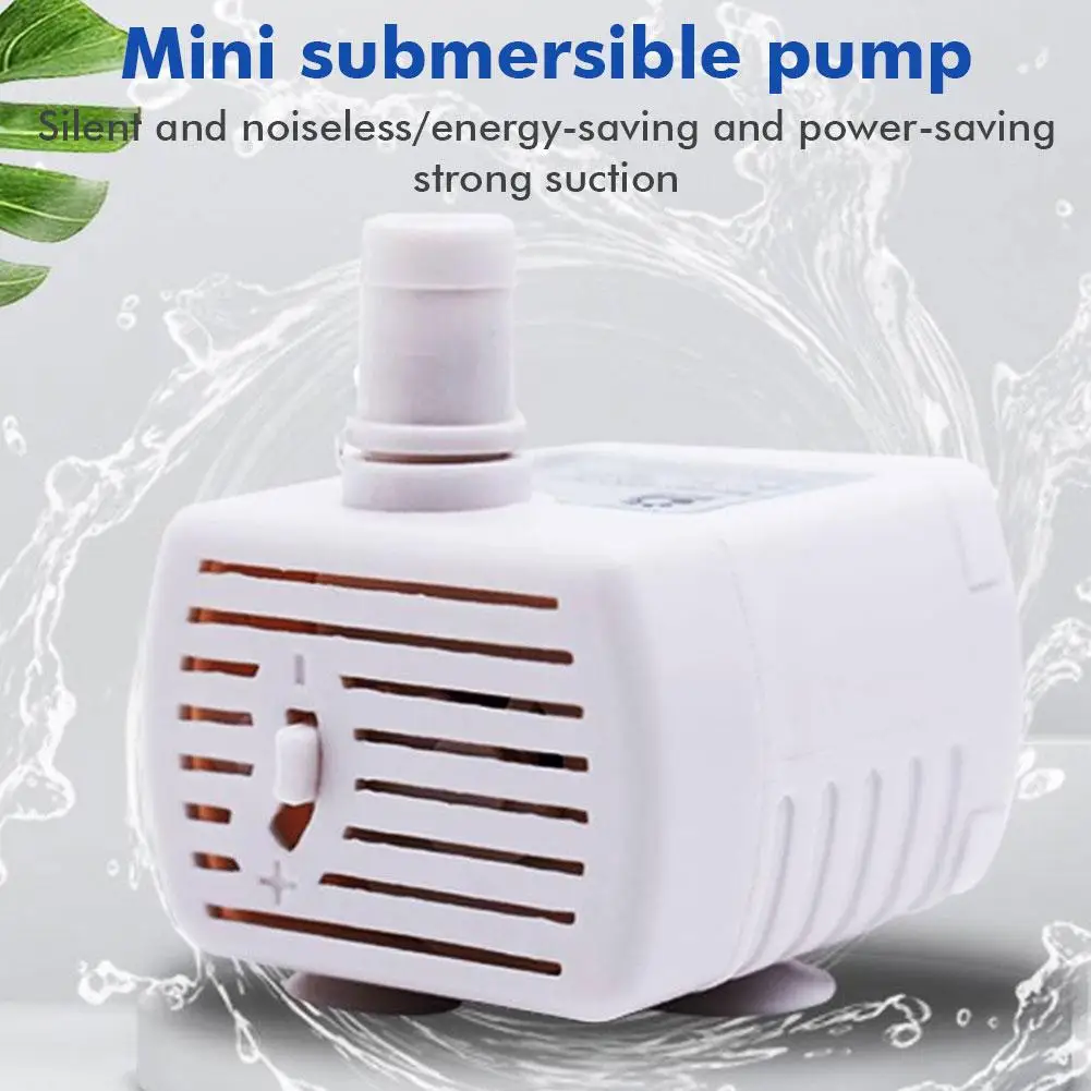 Мини погружной насос для воды 200 л/ч 2 Вт USB 5 В постоянного тока диспенсер домашних