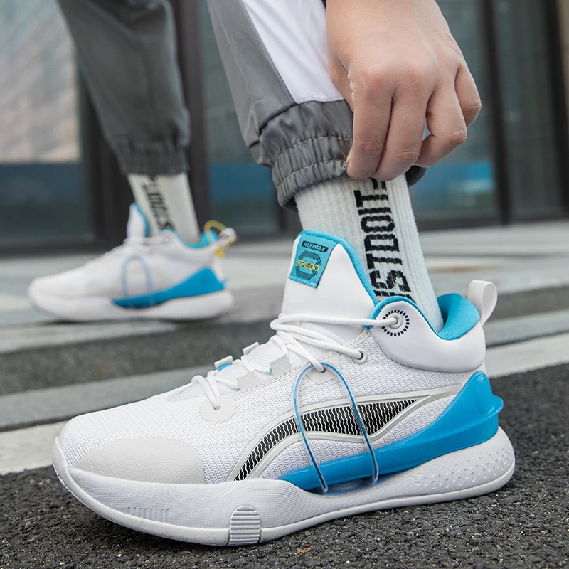 2022 New Basketball Shoes Women Breathable Training Sneakers Non Slip Men Basketball Sneakers Shock-Absorbant Outdoor Trainers