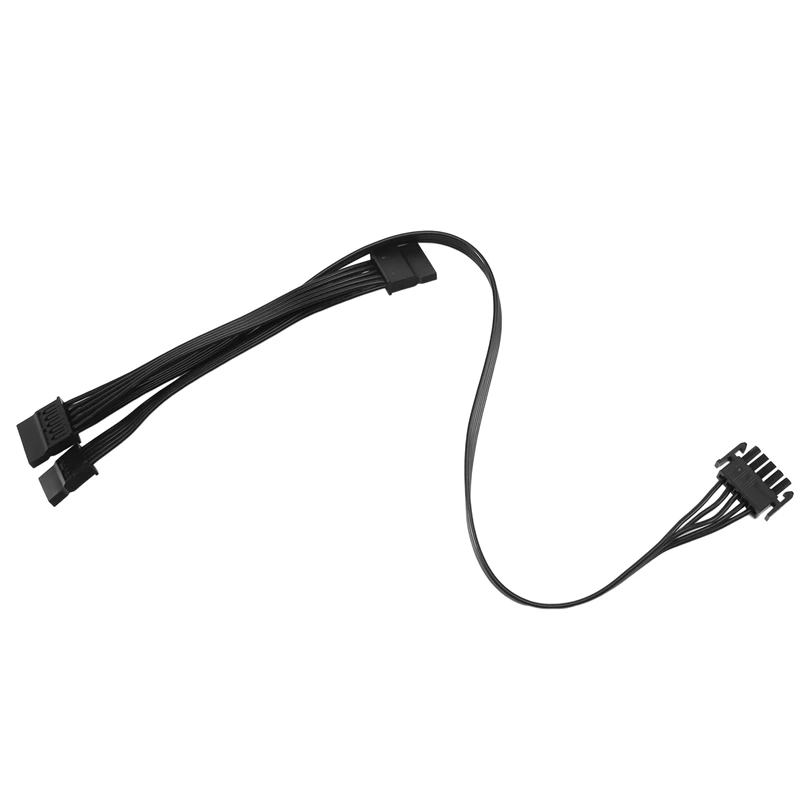 

Модульный кабель питания с 5 контактами на 3 порта SATA, кабель для модульного блока питания Enermax (черный)