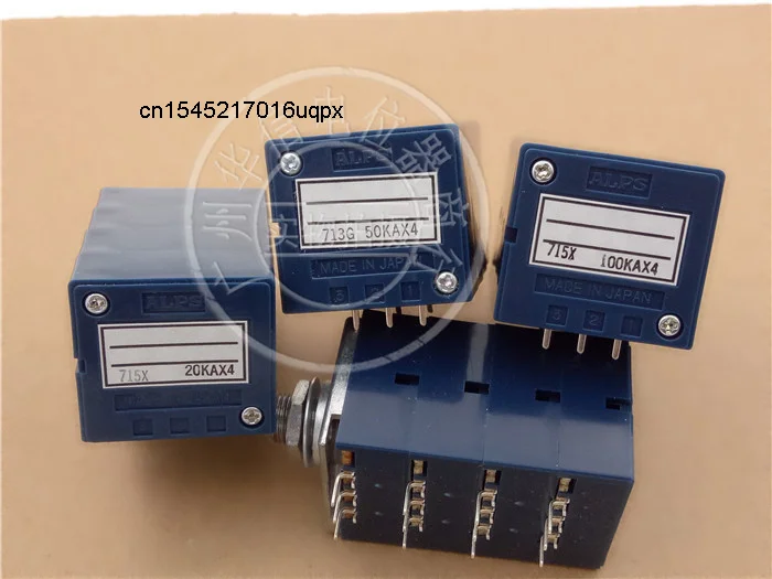 1 шт. для Японии ALPS RK27114A Quad потенциометр A20K A50K A100K длина ручки 25 мм f - купить по