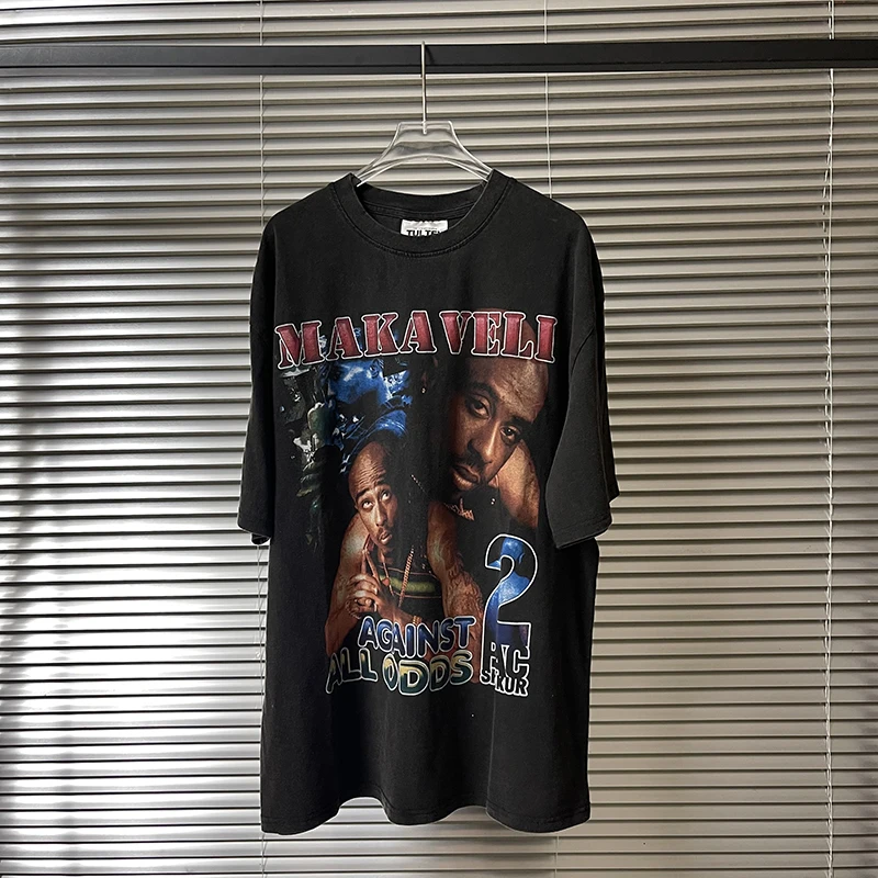 

Men T Shirtli Ghtning Vintage Unsafe T-shirt