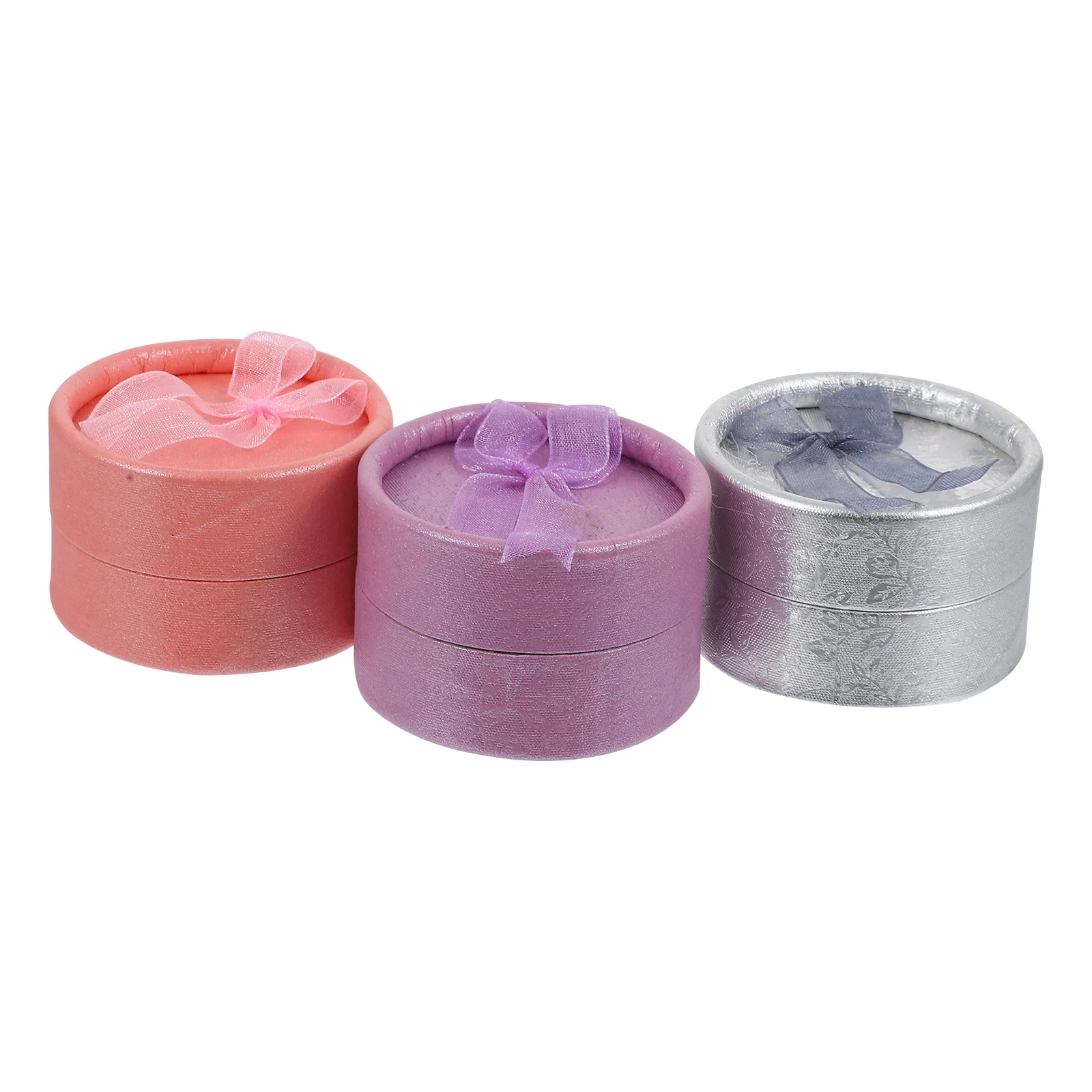 

3 Pcs Ring Storage Box Earring Organizer Box Ring Jewelry Box Unique Wedding Gift Box Cardboard Jewelry Gift Jewelry organizer