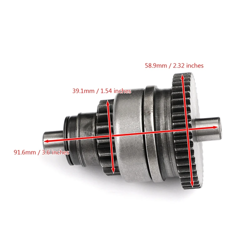 Привод стартера мотоцикла Bendix Gear для Can-Am 420684050 420684051 Outlander 330 STD 2X4 4X4 400 EFI МАКС. XT