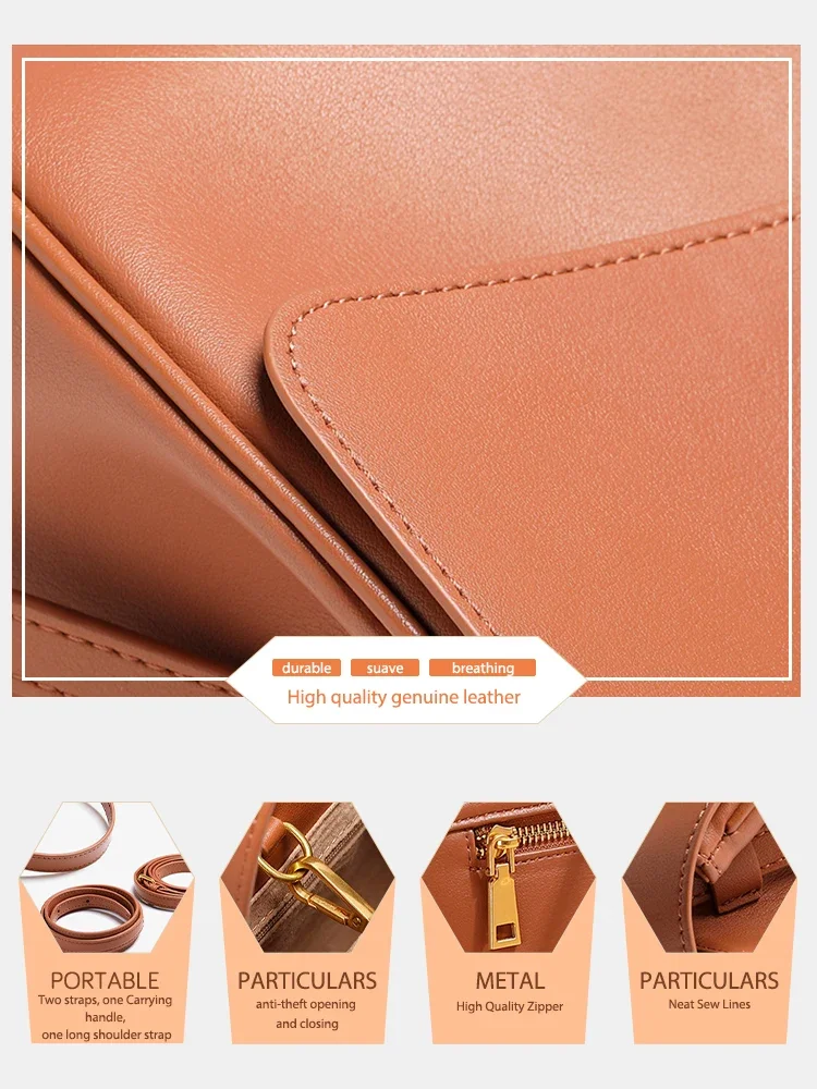 Zency Ladies Top-handle Handbags Soft Designer Bag Crossbody Roomy Purse Tote Bags For Shopper Commuter Office