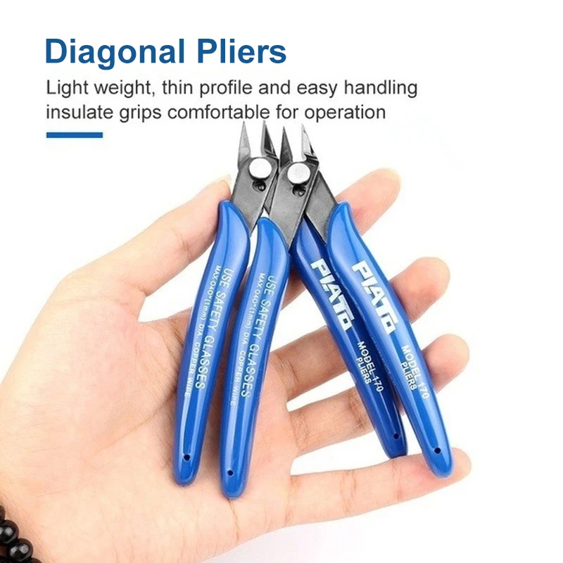 

Multi-tool Diagonal Pliers Carbon Steel Pliers Electrical Wire Cable Cutters Cutting Side Snips Flush Pliers Nipper 1PC