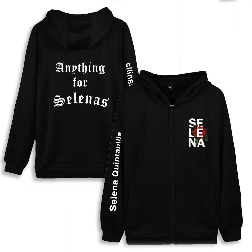 

Selena Quintanilla us. Female Singer Zipper Hoodies Women/men Casual Stylish Fashion Streetwear Sweatshirt Cla 100-4XL Oversized