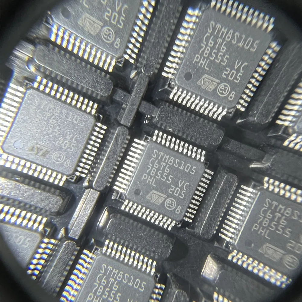 

10PCS STM8S105 STM8S105C6 STM8S105C6T6