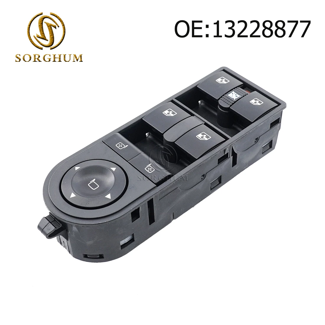 

SORGHUM 13228877 Electric Power Master Window Control Switch For 2004-15 Vauxhall Opel Astra H Zafira 13228698 13228699 13215153