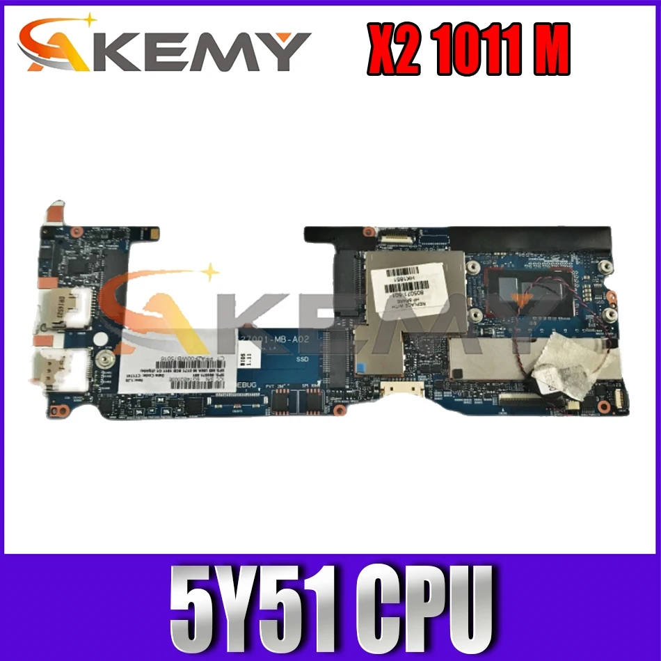 

805069-001 805069-501 For HP Pavilion X2 1011 M 5Y51 Notebook Mainboard 6050A2627001 SR23L Laptop motherboard