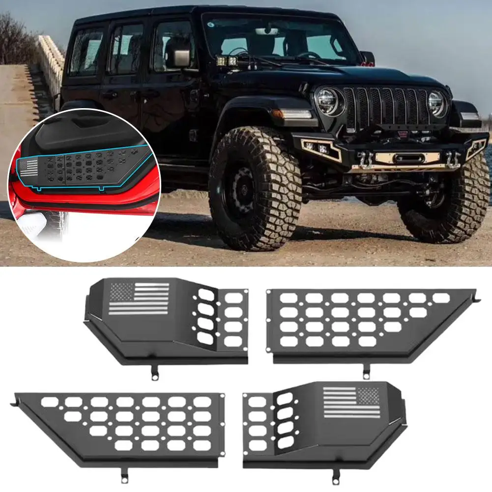 Карманный ящик для хранения передней двери автомобиля Jeep Wrangler JL JLU 4XE 18-23 Gladiator JT