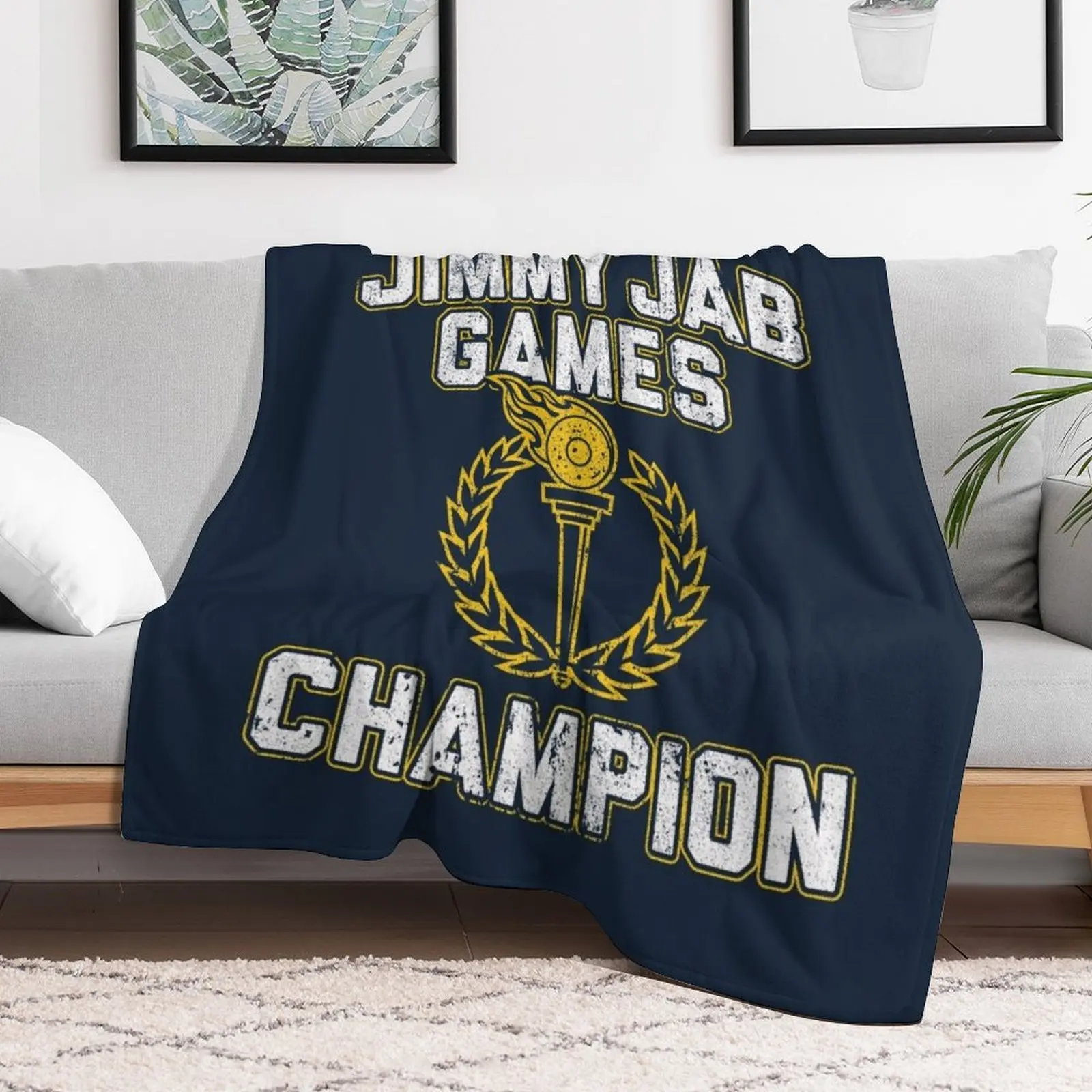 Одеяло Jimmy Jab Games Champion Красивые дизайнерские идеи подарков на День святого