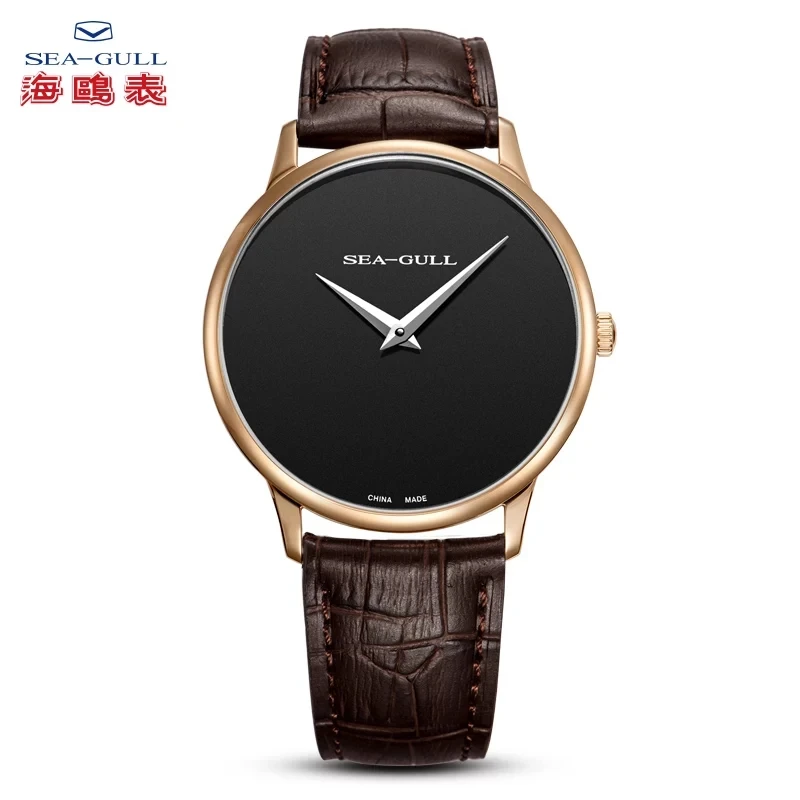 

Seagull Men's Automatic Mechanical Watch Simple Dial Watch Double Needle Watch Automatic Watch Men Watches Mens 2021 519.28.6011