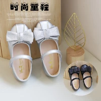 kids shoes princess school shoes gold silver black children leather party dress flat little girls shoes baby casual sneaker