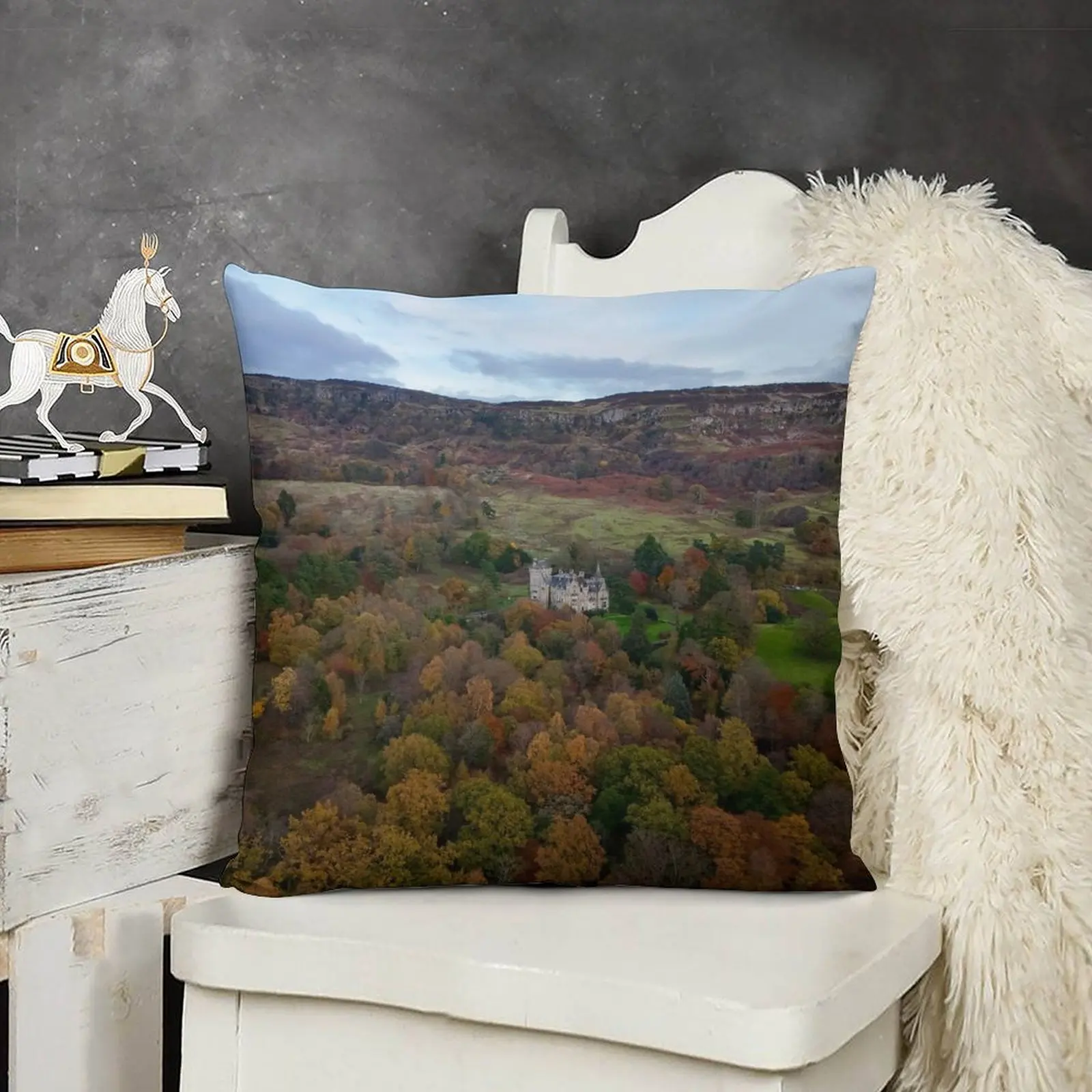Подушка Overtoun House Dumbarton наволочки чехлы для диванов роскошные подушка