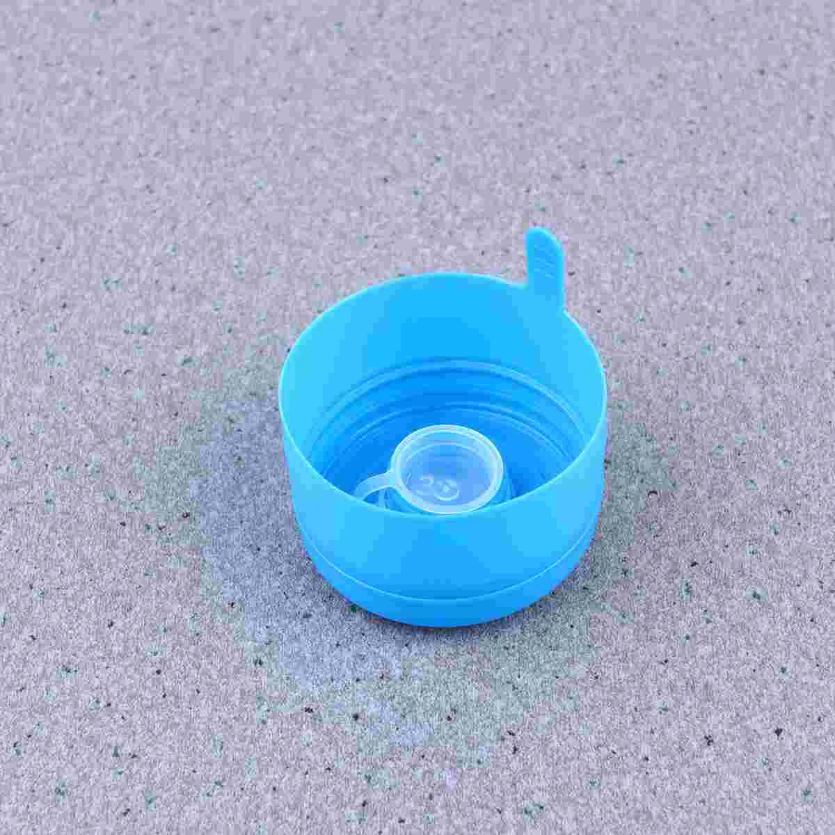 

Water Bottle Caps Spill Non Cover Jug Reusable Bucket Cap Replacement Lids 5 55Mm Gallongallons Silicone Screw Dispenser