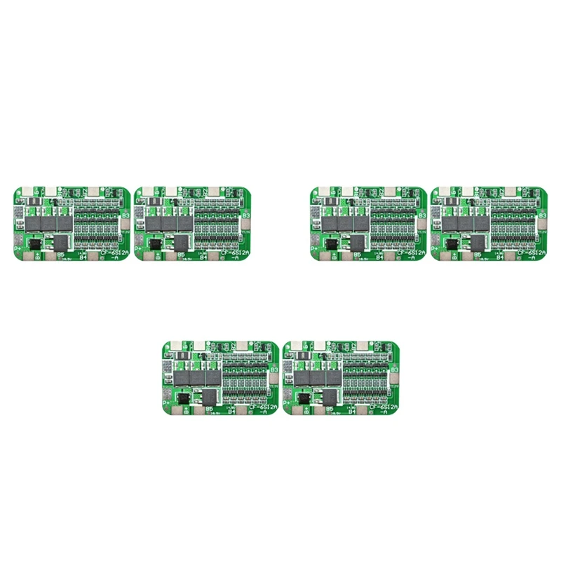 

6 шт. 6S 15A 24 в PCB BMS Защитная плата зарядного устройства для 6 18650 литий-ионного литиевого аккумулятора модуля DIY Kit