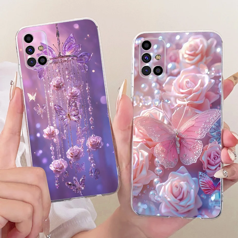Фото Чехол для Samsung Galaxy M31s SM-M317F, модный чехол с рисунком дракона, мягкий тонкий чехол для телефона Samsung M31s M 31 s M317F Shell №2
