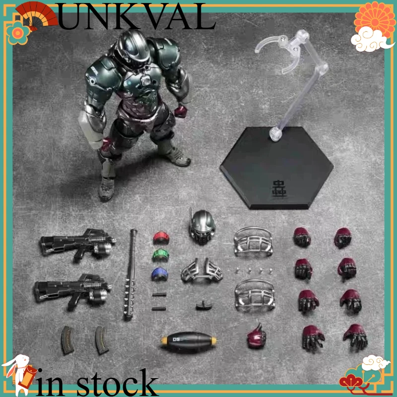 Фото Коллекционная фигурка Ice Studio PURE.ICE UNKVAL Smasher-Anaconda Commando, полностью подвижная, из ПВХ, модель-игрушка, подарок №1