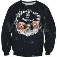 new funny dog sweatshirt autumn winter hovawart 3d printed sweatshirts men for women pullovers unisex tops