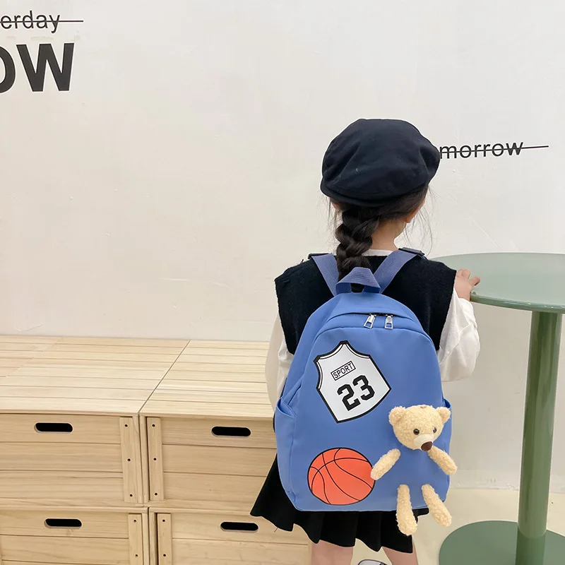 Hildren Cute Bear Kids Backpacks Girls Mini Backpack Kawaii School Book Bag Adjustable Strap Backpack For Kindergarten School