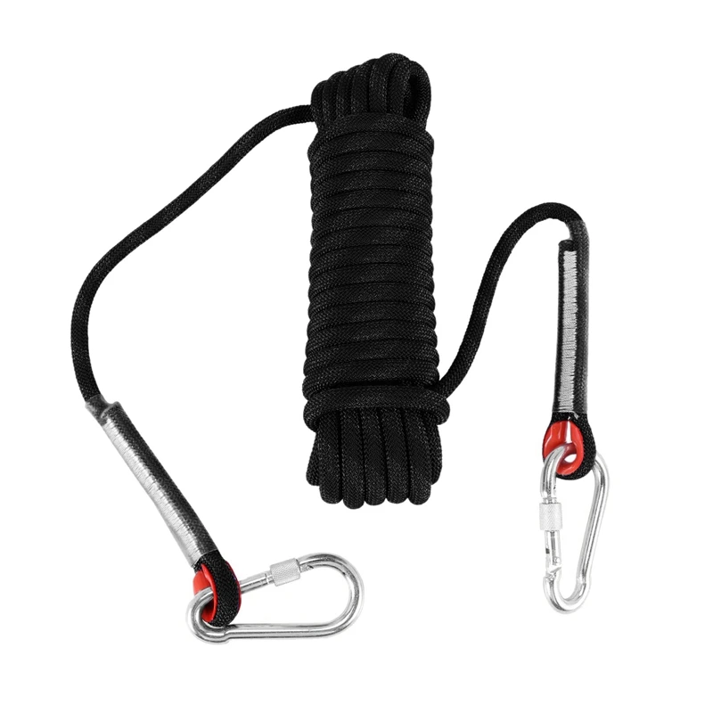 

NEW-3X Outdoor Rock Climbing Rope 12Mm Home Fire Emergency Escape Rope Multifunctional Heavy Duty Rope For Hiking Caving