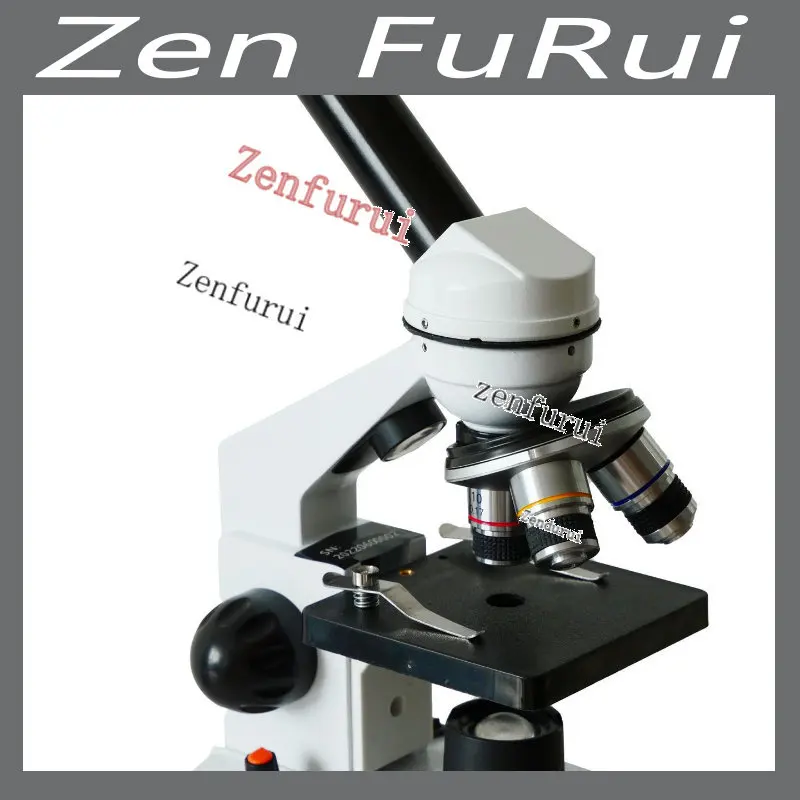 

New Biological Microscope HD with Light Source Breeding Disease Detection Student Biological Experiment