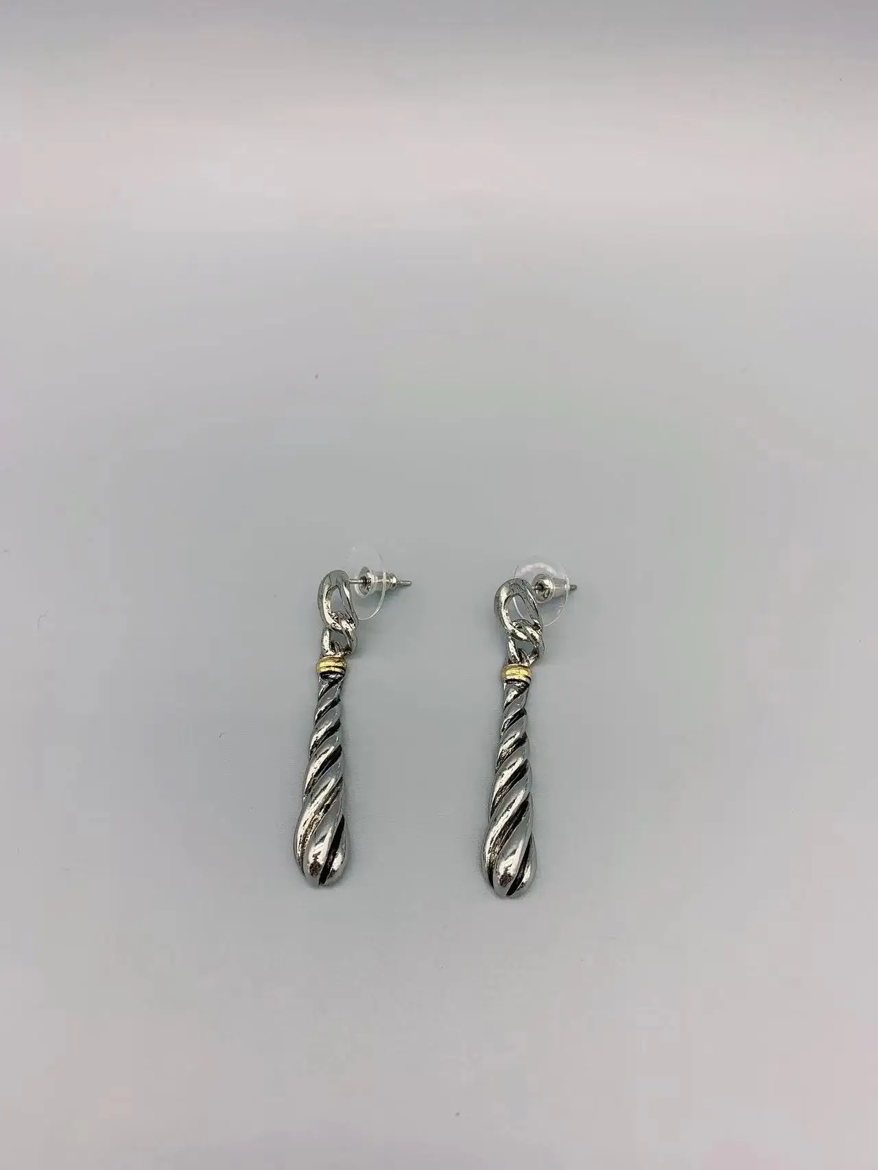 

Серебряные серьги-капельки Le Han Jewelry с покрытием из 18-каратного золота