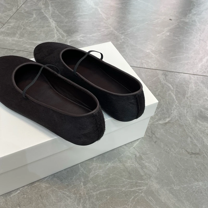 Jenny &amp Dave британские модные балетки из воловьей кожи с конским волосом туфли Мэри