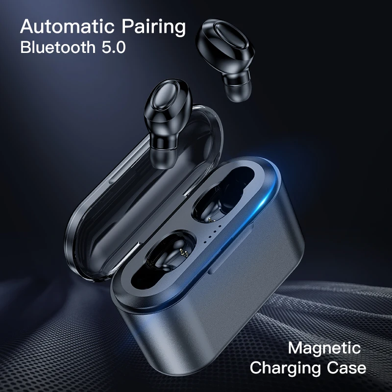 

Wireless Bluetooth Headset Stereo Deep Bass Earphone Sport Gaming Noise Reduction Headset With Mic For Phone Headphones