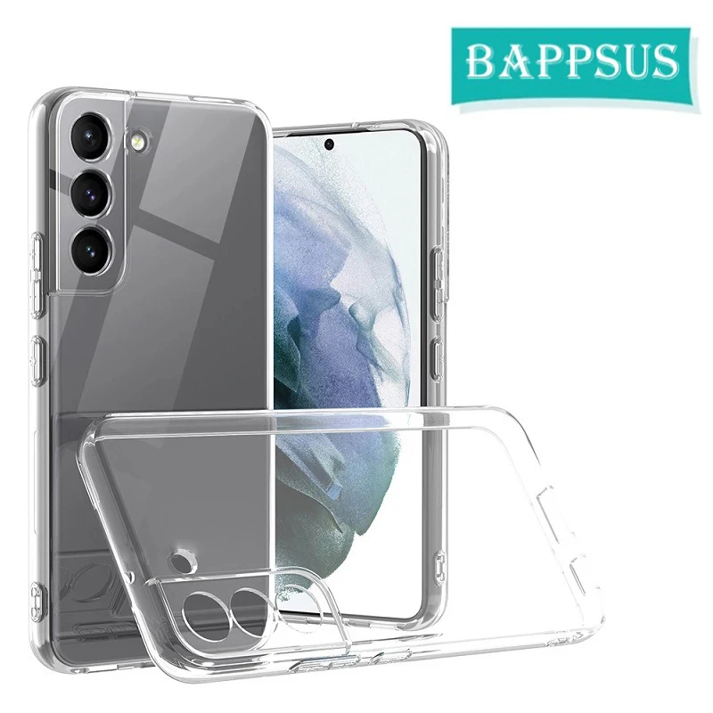 

For Samsung S22 Ultra Thin Soft TPU Durable Transparent Case Full Cover Anti-drop Protective Cover For Galaxy S22/S22 Plus