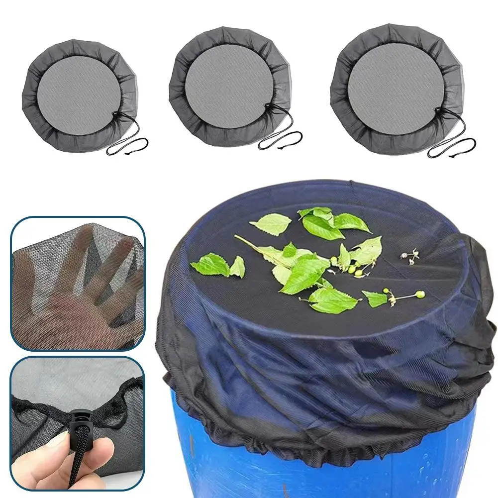 1 шт. сетчатый чехол для ведра с защитой от листьев уличный инструмент защиты